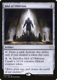 Idol of Oblivion, Commander 2019