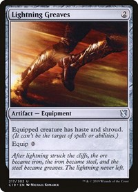 Lightning Greaves, Commander 2019