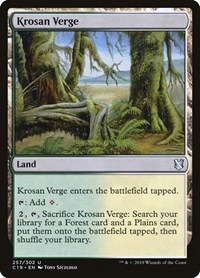 Krosan Verge, Commander 2019