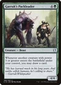 Garruk's Packleader, Commander 2019