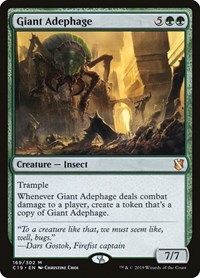 Giant Adephage, Commander 2019
