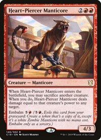 Heart-Piercer Manticore, Commander 2019