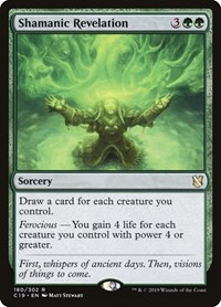 Shamanic Revelation, Commander 2019
