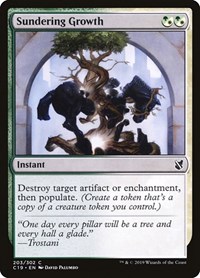Sundering Growth, Commander 2019