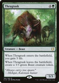 Thragtusk, Commander 2019