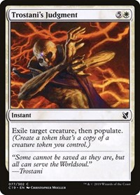 Trostani's Judgment, Commander 2019