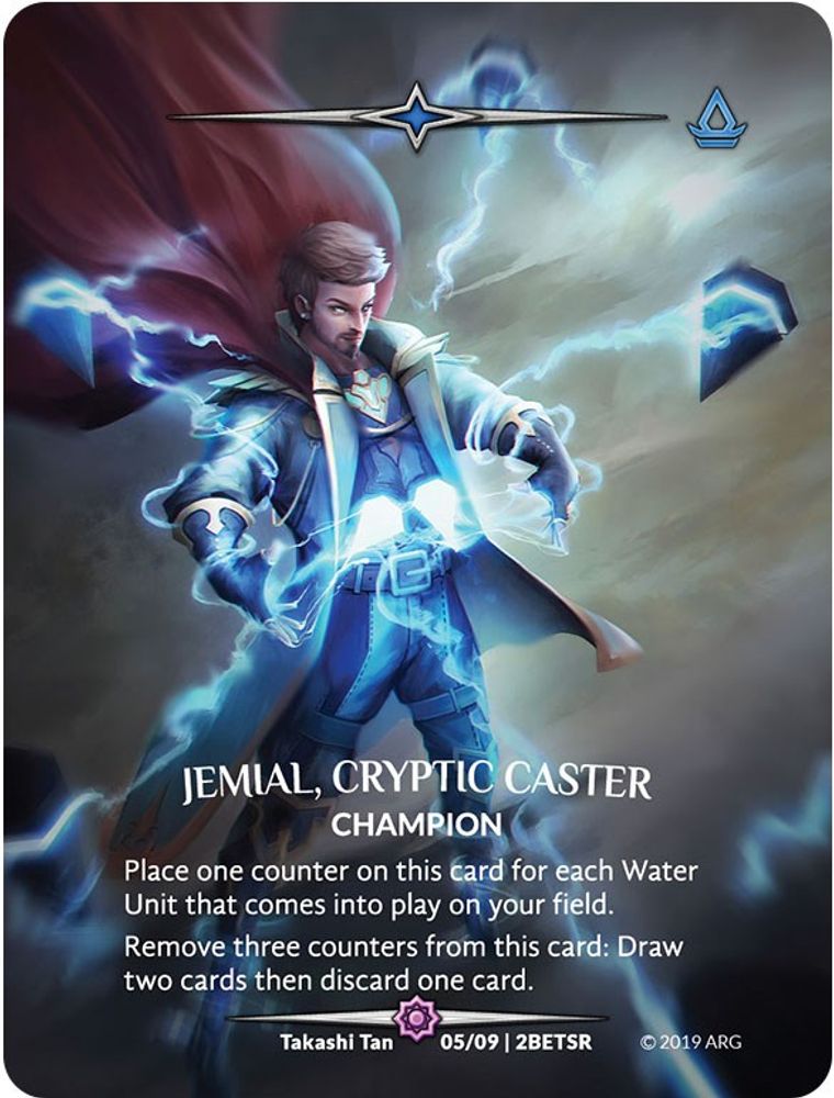 Jemial, Cryptic Caster (SR), Standard, front