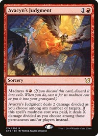 Avacyn's Judgment, Commander 2019