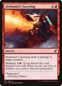Alchemist's Greeting, Commander 2019