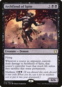 Archfiend of Spite, Commander 2019