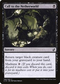 Call to the Netherworld, Commander 2019