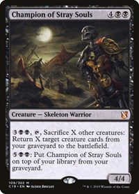 Champion of Stray Souls, Commander 2019