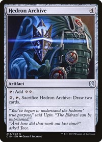 Hedron Archive, Commander 2019