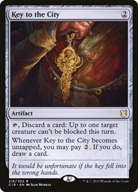 Key to the City, Commander 2019