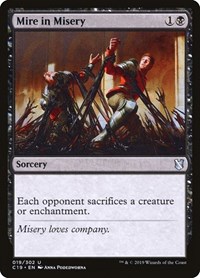 Mire in Misery, Commander 2019