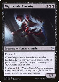 Nightshade Assassin, Commander 2019
