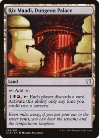 Rix Maadi, Dungeon Palace, Commander 2019