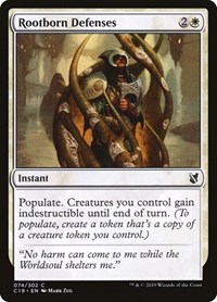 Rootborn Defenses, Commander 2019