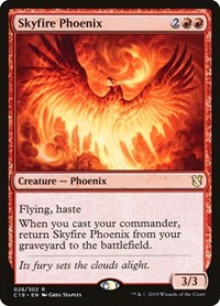Skyfire Phoenix, Commander 2019