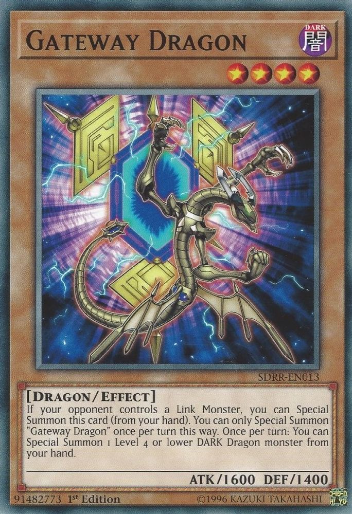 Gateway Dragon, 1st-edition, front