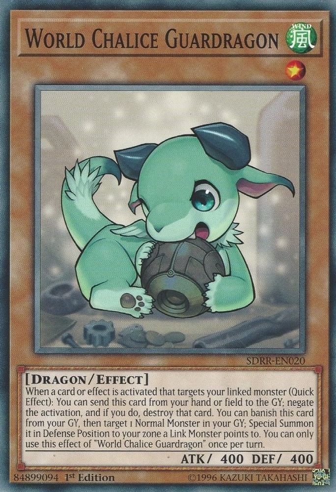 World Chalice Guardragon, 1st-edition, front