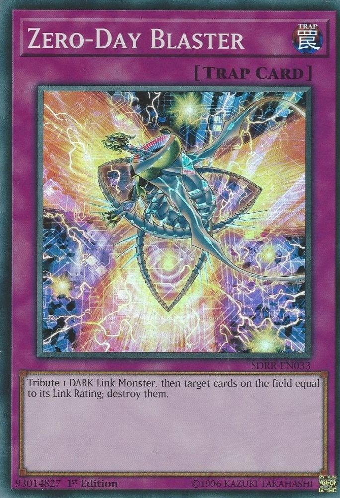 Zero-Day Blaster, 1st-edition, front