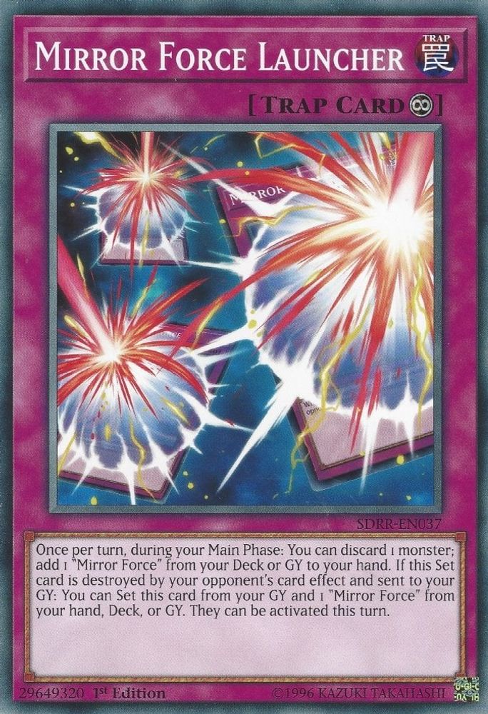 Mirror Force Launcher, 1st-edition, front