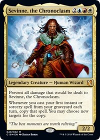 Sevinne, the Chronoclasm (Commander 2019), Oversize Cards