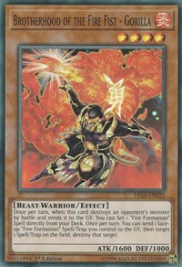 Brotherhood of the Fire Fist - Gorilla