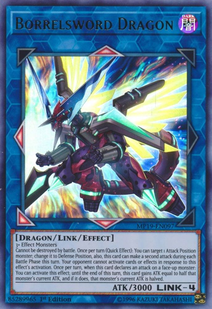 Borrelsword Dragon, 1st-edition, front