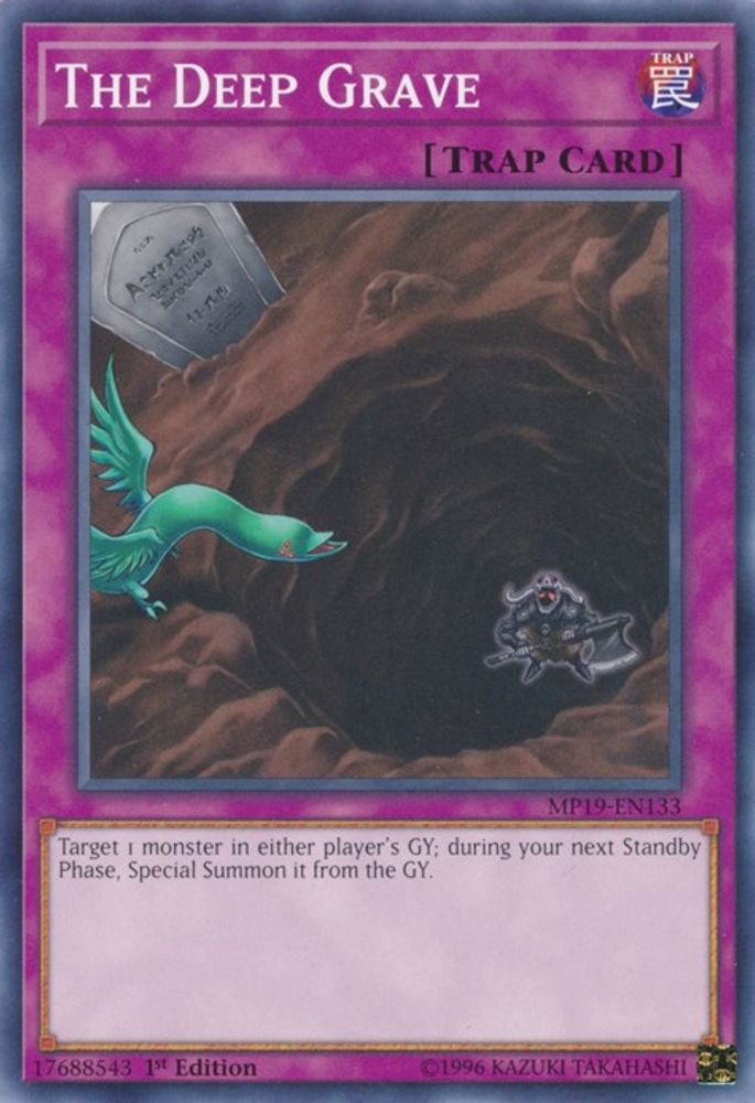 The Deep Grave, 1st-edition, front
