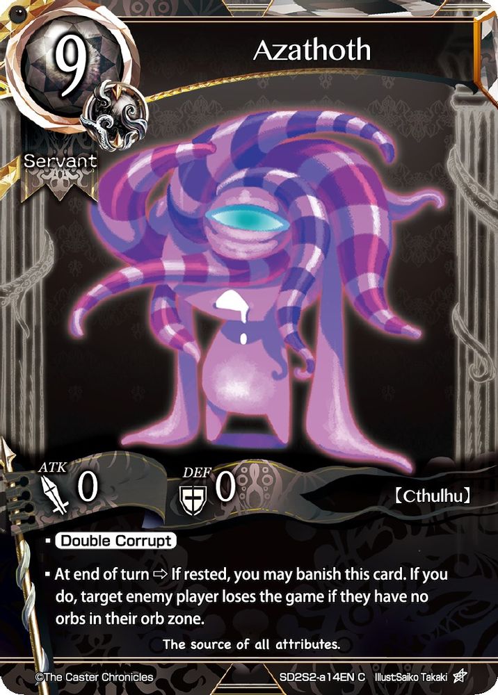Azathoth, Standard, front