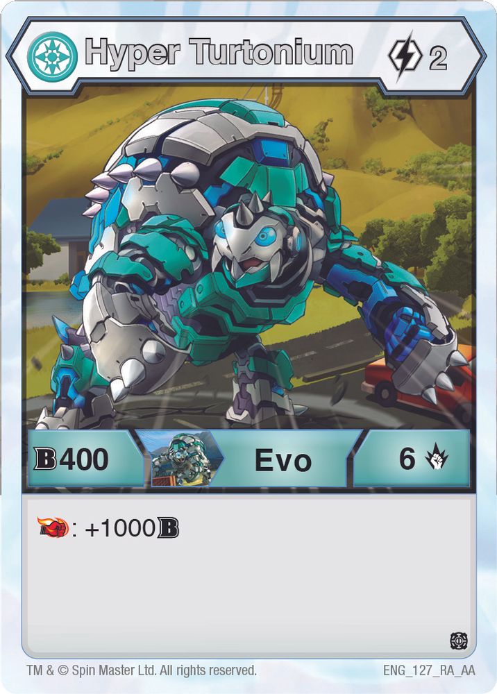 Hyper Turtonium, Standard, front