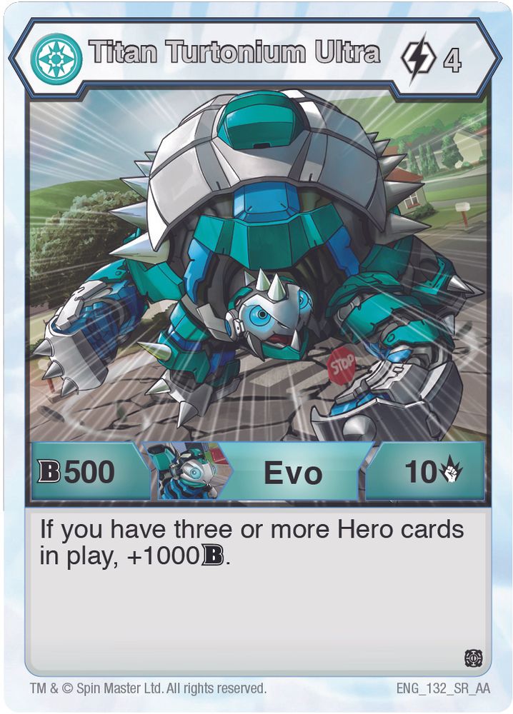 Titan Turtonium Ultra, Standard, front