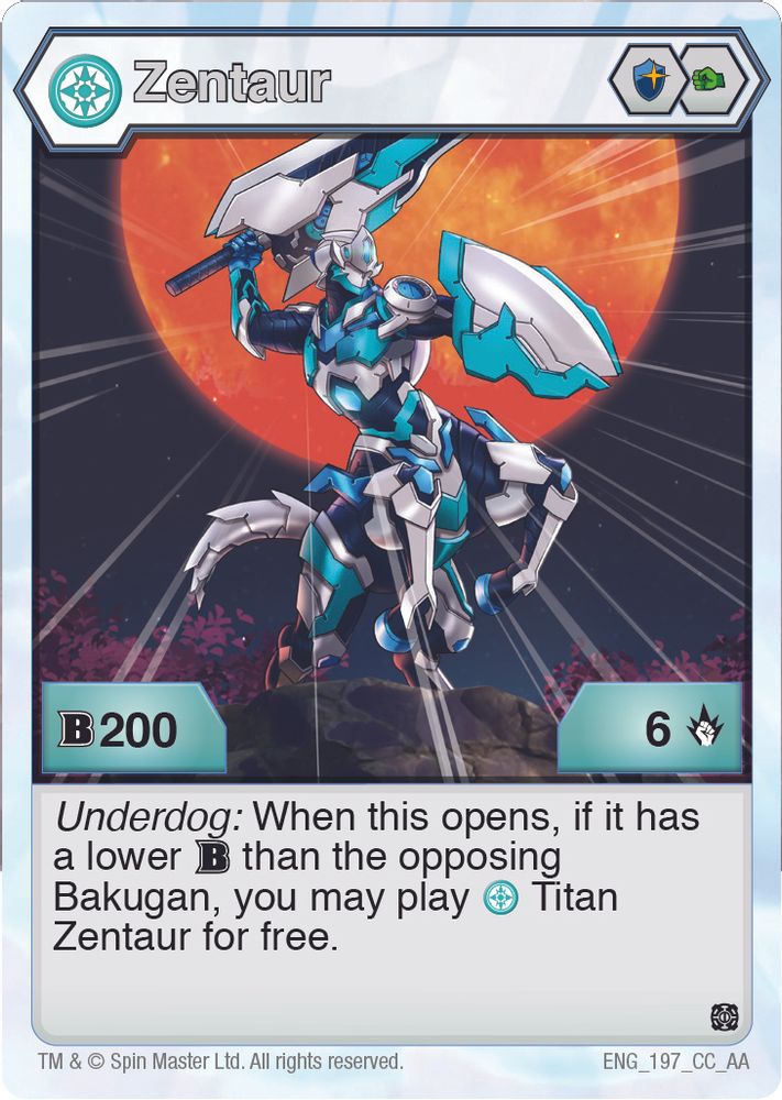 Zentaur, Standard, front