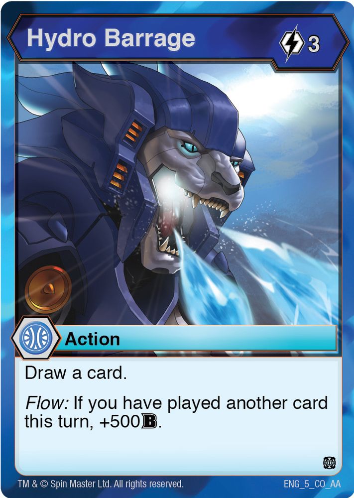 Hydro Barrage, Standard, front
