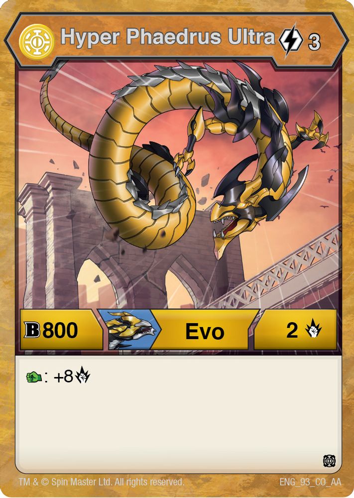 Hyper Phaedrus Ultra (93), Standard, front