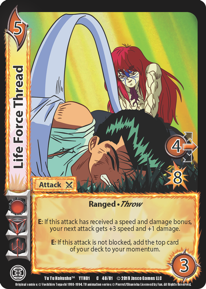 Life Force Thread, Standard, front