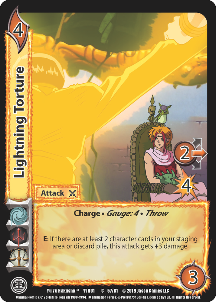Lightning Torture, Standard, front