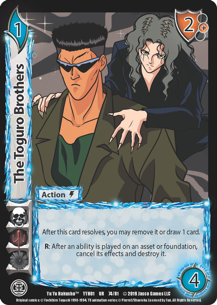 The Toguro Brothers, Standard, front