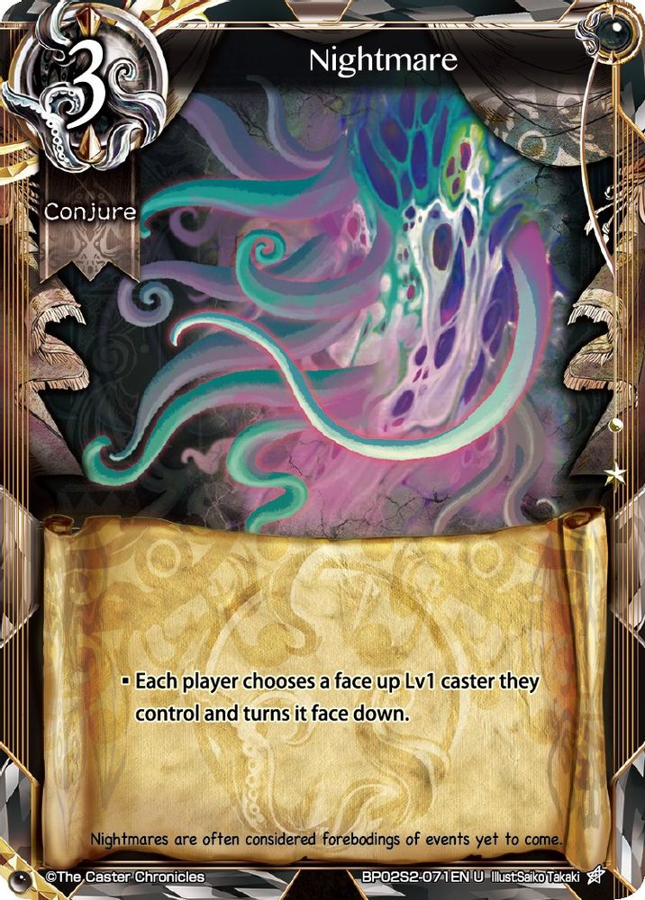 Nightmare, Standard, front