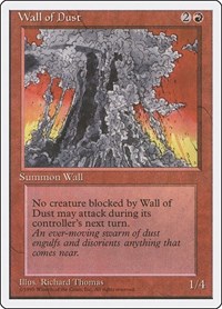 Wall of Dust, Fourth Edition