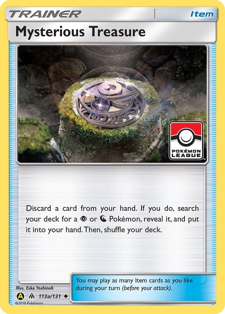 Mysterious Treasure - 113a/131 (Pokemon League)