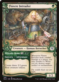 Flaxen Intruder (Showcase), Throne of Eldraine