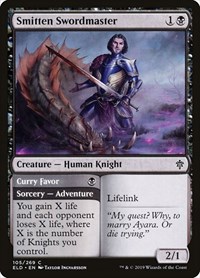 Smitten Swordmaster, Throne of Eldraine