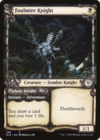 Foulmire Knight (Showcase), Throne of Eldraine