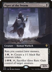 Piper of the Swarm (Extended Art), Throne of Eldraine