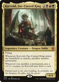 Korvold, Fae-Cursed King, Throne of Eldraine