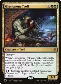 Gluttonous Troll, Throne of Eldraine