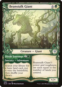 Beanstalk Giant (Showcase), Throne of Eldraine